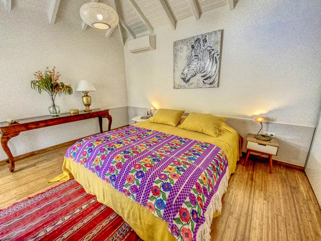 Location Villa 3 chambres Baie Nettlé St Martin-chambre jaune-18